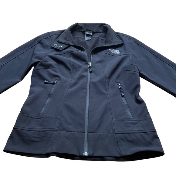 The North Face Women's Size M Black Softshell Jacket - Picture 1 of 13